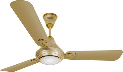 

Luminous Lumaire Silky Gold 3 Blade Ceiling Fan(Gold)