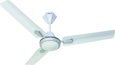 

Havells 1200mm Atria White 3 Blade Ceiling Fan(White, Silver)