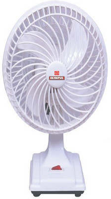 Olympus Beauty 4 Blade Table Fan(White)