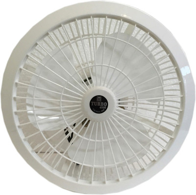 

Turbo 4000 Cabin High Speed 9 inch 3 Blade Wall Fan(White, Pack of 1)