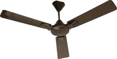 

Everest Spinner 3 Blade Ceiling Fan(White, Pack of 1), Brown