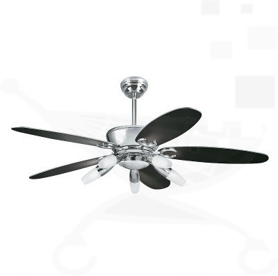 

Havells AUREUS 5 Blade Ceiling Fan(Chrome Plated, Pack of 1), Grey
