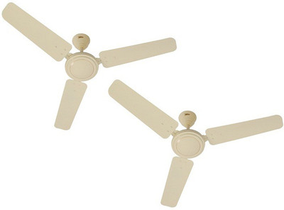 

Usha Ace Ex-Ivory 3 Blade Ceiling Fan(Ivory, Pack of 2)