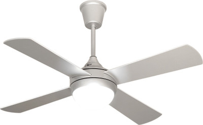 

Fanzart Sunrise Silver 4 Blade Ceiling Fan(Silver)