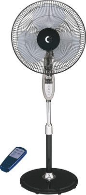 

Crompton Easter 400mm remote 3 Blade Pedestal Fan(White, Pack of 1), Multicolor