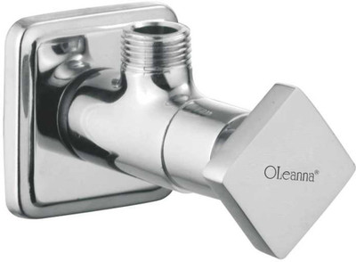 

Oleanna MY-02 Melody Angle Valve With Wall Flange Agular Stop Cock (Disc Fitting | Quarter Turn) Angle Cock Faucet(Wall Mount Installation Type)