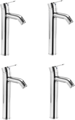 

Oleanna ASCO-17 Orange Single Lever Basin Mixer Tall Body 12" Long with 450Mm Flexible Hose and Hot & Cold Water Feature (High Quality Cartridges | Quarter Turn | Form Flow) (Pack of 4 Pcs) Mixer Faucet(Deck Mount Installation Type)