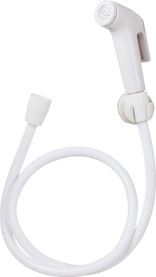 

EmEss HF121S-1M-AIV Ciena Abs Ivory Health With 1 Mtr. Ivory Tube And Holder Health Faucet(Wall Mount Installation Type)