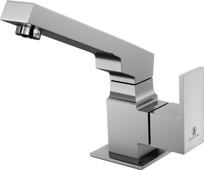 

Sheetal 3407 Gleam Pillar Cock With Swinging Spout Cartridge Faucet(Centerset Installation Type)
