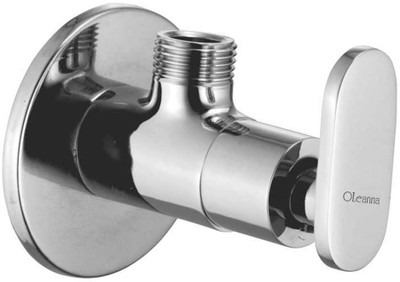 

Oleanna MT-02 Metro Angle Valve With Wall Flange Agular Stop Cock (Disc Fitting | Quarter Turn) Angle Cock Faucet(Wall Mount Installation Type)