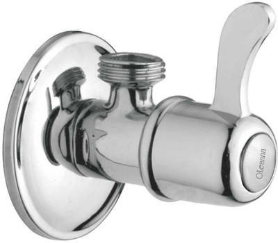

Oleanna M-02 Magic Angle Valve With Wall Flange Agular Stop Cock (Disc Fitting | Quarter Turn) Angle Cock Faucet(Wall Mount Installation Type)
