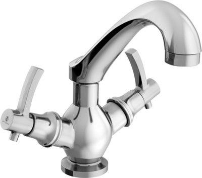 

Sheetal 1611 Antique Centre Hole Basin Mixer Without Pop-up West System Mixer Faucet(Centerset Installation Type)