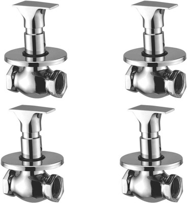 

Oleanna ASCGL-06 Global Flush Cock 25MM [1"] Chrome Finishing (Disc Fitting | Quarter Turn) (Pack of 4 Pcs) Flush Cock Faucet(Wall Mount Installation Type)