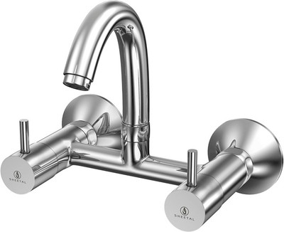 

Sheetal 3510 Prime Sink Mixer With Swinging Spout Cartridge Faucet(Wall Mount Installation Type)