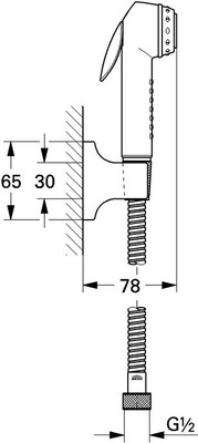 

Grohe 27707000 Disc Faucet(Vessel Installation Type)