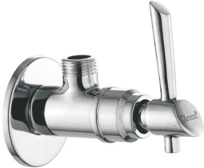 

Oleanna F-02 Fancy Angle Valve With Wall Flange Agular Stop Cock (Disc Fitting | Quarter Turn) Angle Cock Faucet(Wall Mount Installation Type)