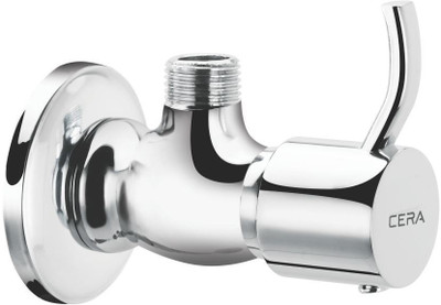 

CERA F2008201 Crayon Angle Cock with Wall Flange Angle Cock Faucet(Wall Mount Installation Type)