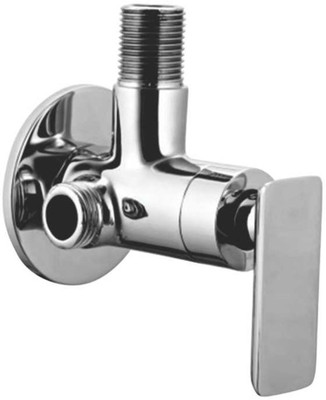 

Oleanna G-07 Golf 2 In 1 Angle Valve With Wall Flange 2-Way Agular Stop Cock (Disc Fitting | Quarter Turn) Angle Cock Faucet(Wall Mount Installation Type)