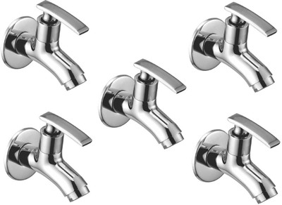 

Oleanna ModelD-01 Desire Bib Cock With Wall Flange (Disc Fitting | Quarter Turn | Form Flow) (Pack of 5 Pcs) Bib Tap Faucet(Wall Mount Installation Type)