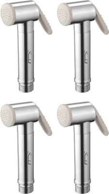 

Snowbell HF4-452A Jaquar Ivory Head Set Of 4 Health Faucet(Single Handle Installation Type)