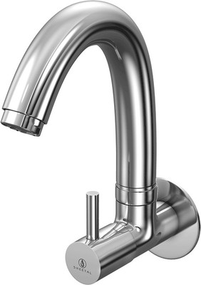 

Sheetal 3506 Prime Sink Cock With Swinging Spout Cartridge Faucet(Wall Mount Installation Type)
