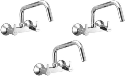 

Oleanna ALCOO-07 Orange Sink Mixer With Long Spout With Hot & Cold Water Feature (Disc Fitting | Quarter Turn | Form Flow) (Pack of 3 Pcs) Mixer Faucet(Spout Installation Type)