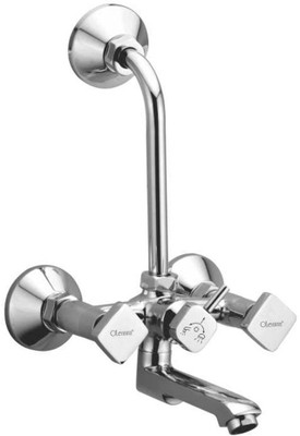

Oleanna MY-09 Melody Telephonic Wall Mixer With 115Mm Long Bend Pipe With Provision For Over Head Shower (Disc Fitting | Quarter Turn | Form Flow) Mixer Faucet(Wall Mount Installation Type)