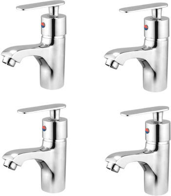 

Oleanna ASCSD-12 Speed Single Lever Basin Mixer With Connection Pipe With Hot & Cold Water Feature (High Quality Cartridges | Quarter Turn | Form Flow) (Pack of 4 Pcs) Mixer Faucet(Deck Mount Installation Type)