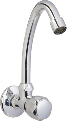 KAMAL Sink Cock - Crystal (CRL-3022) Spout Faucet(Wall Mount Installation Type)