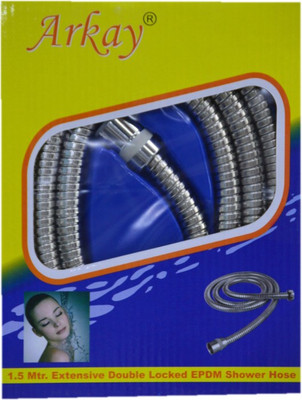 

Arkay Stainless Steel Hose Tube 1.5 Mtr Pipe Health Faucet(Centerset Installation Type)