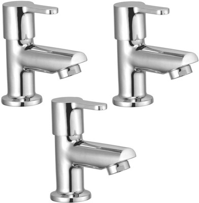 

Oleanna ALCOO-01 Orange Pillar Cock Chrome Finishing (Disc Fitting | Quarter Turn | Form Flow) (Pack of 3 Pcs) Pillar Tap Faucet(Deck Mount Installation Type)