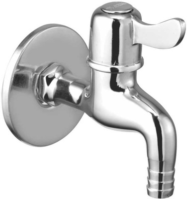 

Oleanna M-08 Magic Bib Tap Nozzle Cock With Wall Flange (Disc Fitting | Quarter Turn) Nozzle Cock Faucet(Wall Mount Installation Type)