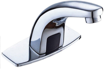 

Kitsch Sleek Sensor Touchless Sleek Pillar Tap Faucet(Centerset Installation Type)