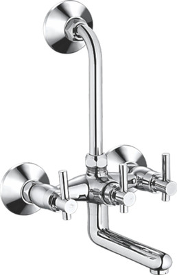 

Sheetal 1208 Movements Wall Mixer With Provision For Overhead Shower Mixer Faucet(Spread Fit Installation Type)