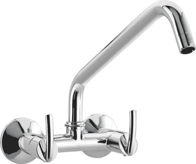 

CERA F1009511 Alto Wall Mounted Sink Mixer With 203mm Long Swivel Spout, Connecting Legs & Wall Flanges Mixer Faucet(Wall Mount Installation Type)