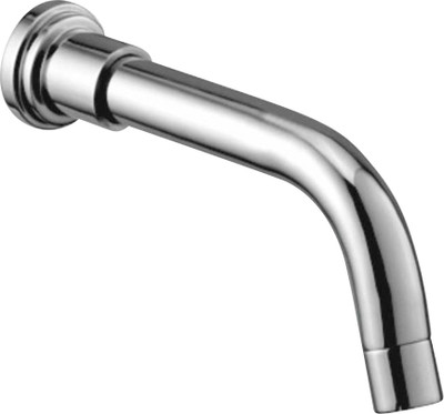 

Oleanna F-17 Fancy Plain Spout With Wall Flange Used For Divertor, Concealed,Angular Cock Bath Tub Spout Chrome Spout Faucet(Spout Installation Type)
