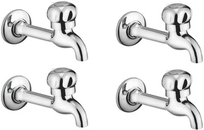 

Oleanna ASCMN-03 Moon Long Nose Bib Cock With Wall Flange Long Body Tap (Disc Fitting | Quarter Turn | Form Flow) (Pack of 4 Pcs) Pillar Tap Faucet(Wall Mount Installation Type)