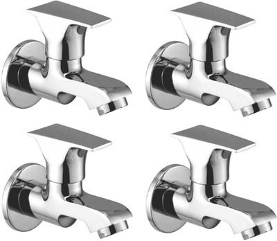 

Oleanna ASCGL-01 Global Bib Cock With Wall Flange (Disc Fitting | Quarter Turn | Form Flow) (Pack of 4 Pcs) Bib Tap Faucet(Wall Mount Installation Type)