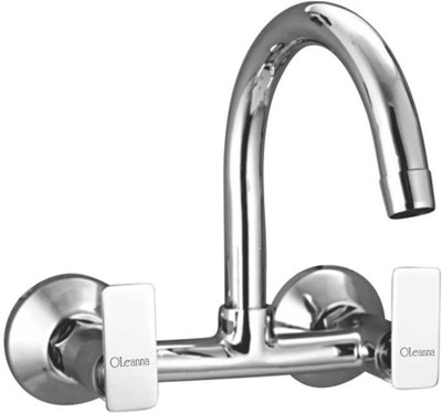 

Oleanna G-10 Golf Sink Mixer With Hot & Cold Water Feature (Disc Fitting | Quarter Turn | Form Flow) Mixer Faucet(Wall Mount Installation Type)