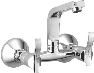 

Oleanna A-09 Angel Sink Mixer With Hot & Cold Water Feature (Disc Fitting | Quarter Turn | Form Flow) Mixer Faucet(Wall Mount Installation Type)