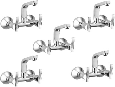 

Oleanna ModelA-09 Angel Sink Mixer With Hot & Cold Water Feature (Disc Fitting | Quarter Turn | Form Flow) (Pack of 5 Pcs) Mixer Faucet(Wall Mount Installation Type)