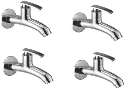 

Oleanna ASCD-04 Desire Long Nose Bib Cock With Wall Flange Long Body Tap (Disc Fitting | Quarter Turn | Form Flow) (Pack of 4 Pcs) Pillar Tap Faucet(Wall Mount Installation Type)