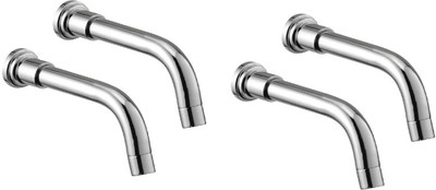 

Oleanna ASCMT-18 Metro Plain Spout With Wall Flange Used For Divertor, Concealed,Angular Cock Bath Tub Spout Chrome (Pack of 4 Pcs) Spout Faucet(Spout Installation Type)