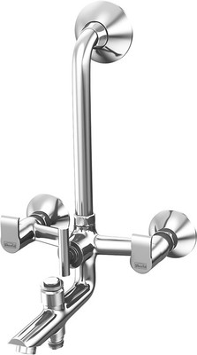 

Sheetal 1909 Liva Wall Mixer 3 In 1 System With Provision For Overhead Shower Cartridge Faucet(Wall Mount Installation Type)