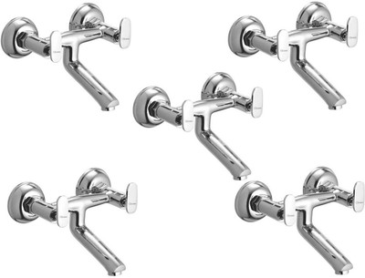 

Oleanna ModelMT-12 Metro Wall Mixer Non-Telephonic With Hot & Cold Water Feature (Disc Fitting | Quarter Turn | Form Flow) (Pack of 5 Pcs) Mixer Faucet(Wall Mount Installation Type)