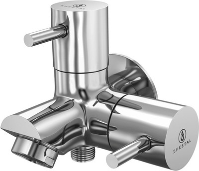 

Sheetal 3512 Prime Bib Cock 2 In 1 With Flange Cartridge Faucet(Wall Mount Installation Type)