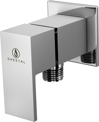 

Sheetal 3404 Gleam Angular Stop Cock With Wall Flange Cartridge Faucet(Wall Mount Installation Type)