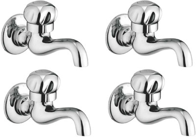 

Oleanna ASCMN-02 Moon Long Nose Bib Cock With Wall Flange Long Body Tap (Disc Fitting | Quarter Turn | Form Flow) (Pack of 4 Pcs) Pillar Tap Faucet(Wall Mount Installation Type)