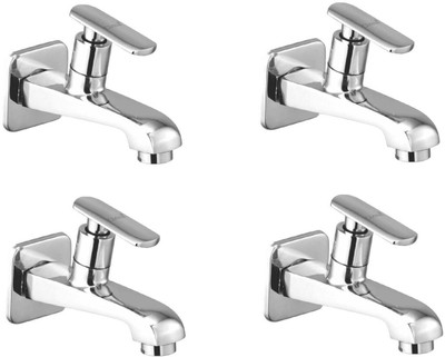 

Oleanna ASCSD-04 Speed Long Nose Bib Cock With Wall Flange Long Body Tap (Disc Fitting | Quarter Turn | Form Flow) (Pack of 4 Pcs) Pillar Tap Faucet(Wall Mount Installation Type)