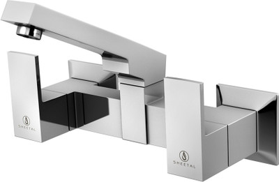 

Sheetal 3410 Gleam Sink Mixer With Swinging Spout Cartridge Faucet(Wall Mount Installation Type)